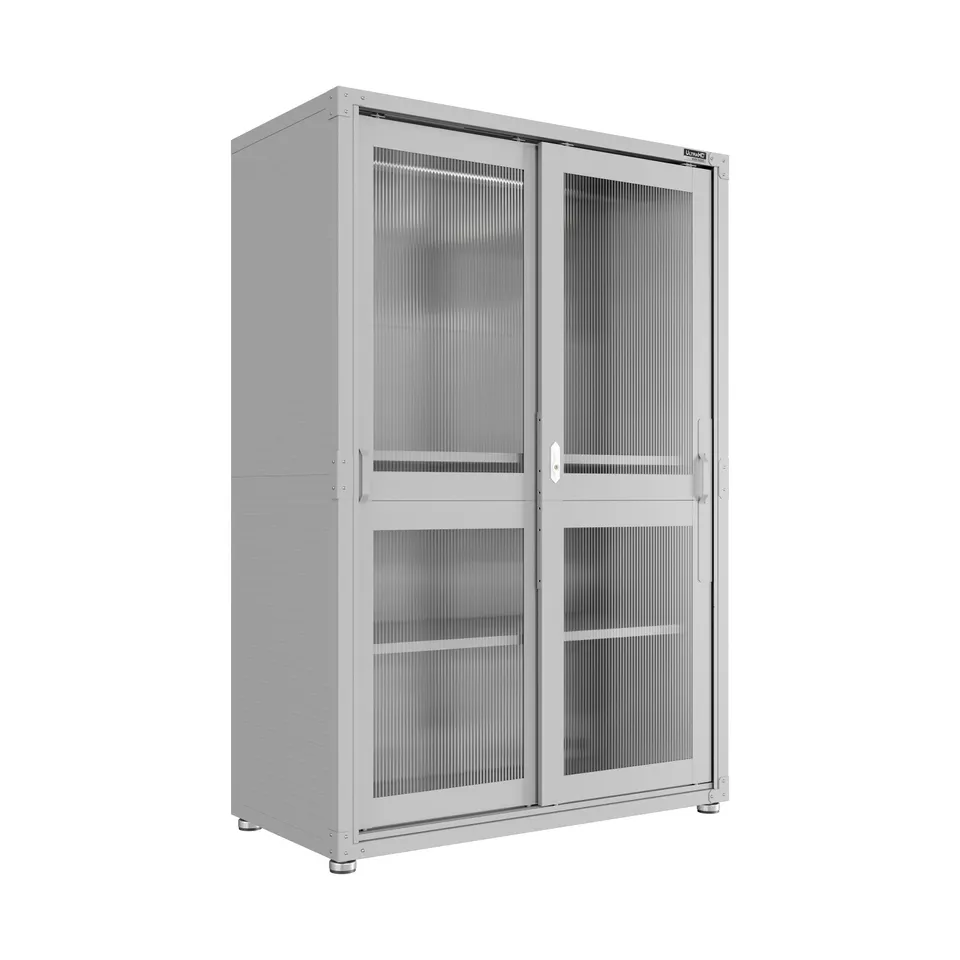 Seville Classics UltraHD armadio guardaroba acciaio 122x61cm