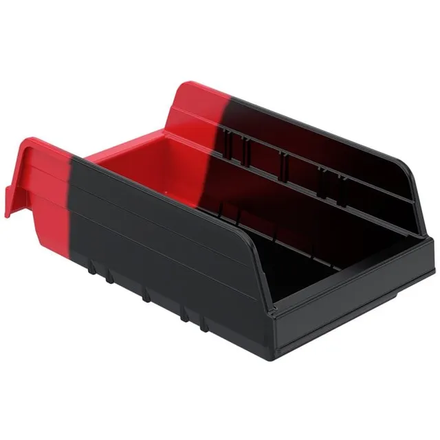 Akro-Mils 36462 vaschetta nera con frontale aperto