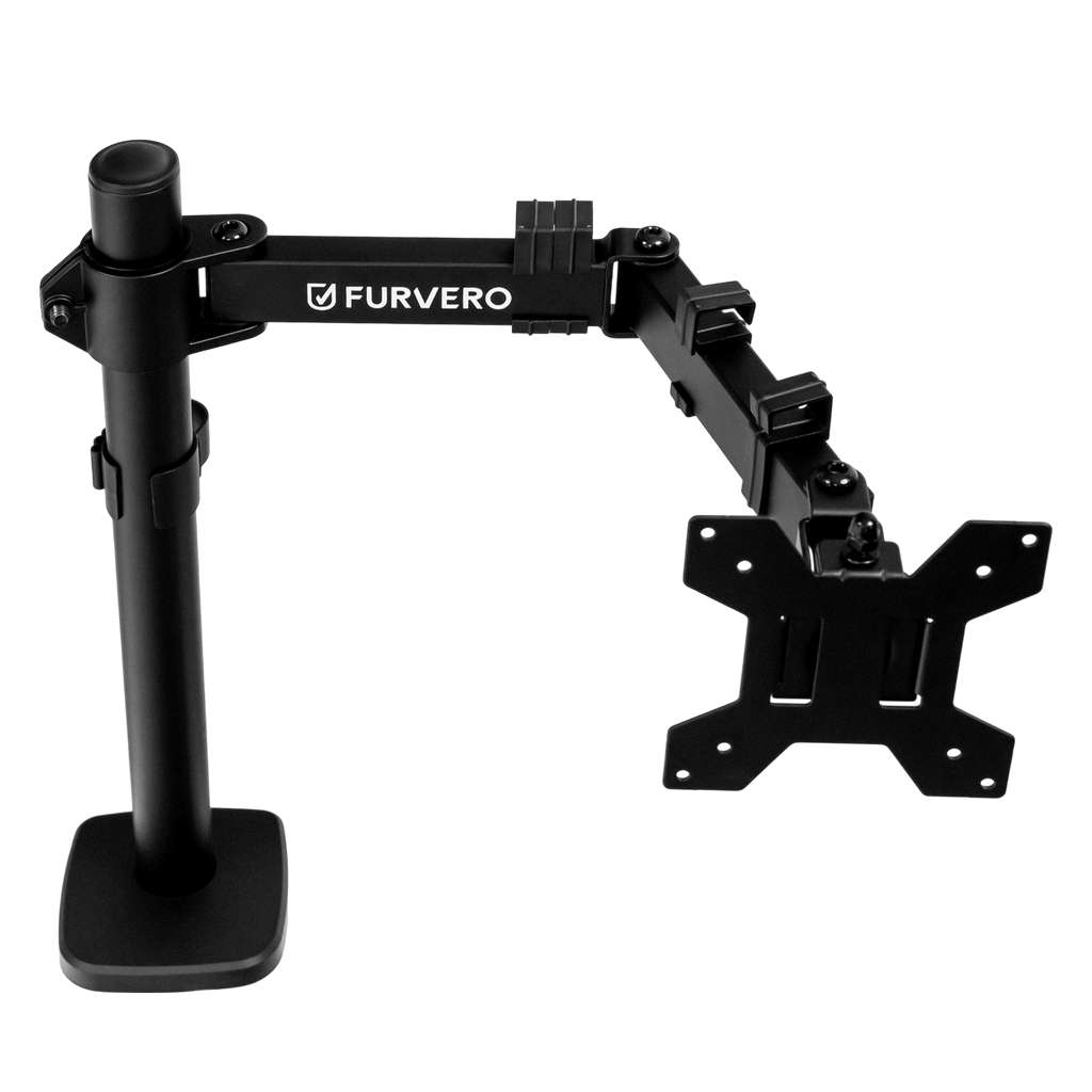 Furvero HK004 Supporto Monitor Scrivania Nero 10-32" Braccio Singolo