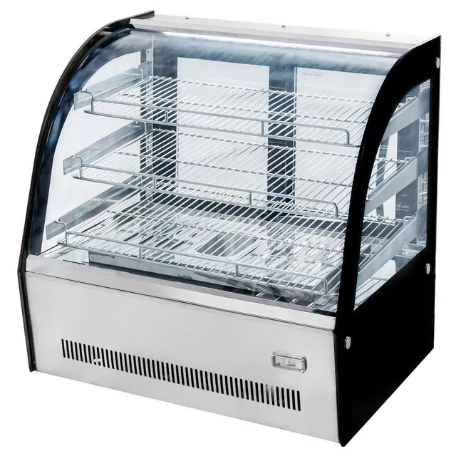 Mega-M Clara Mini S66 vetrina riscaldata inox da banco