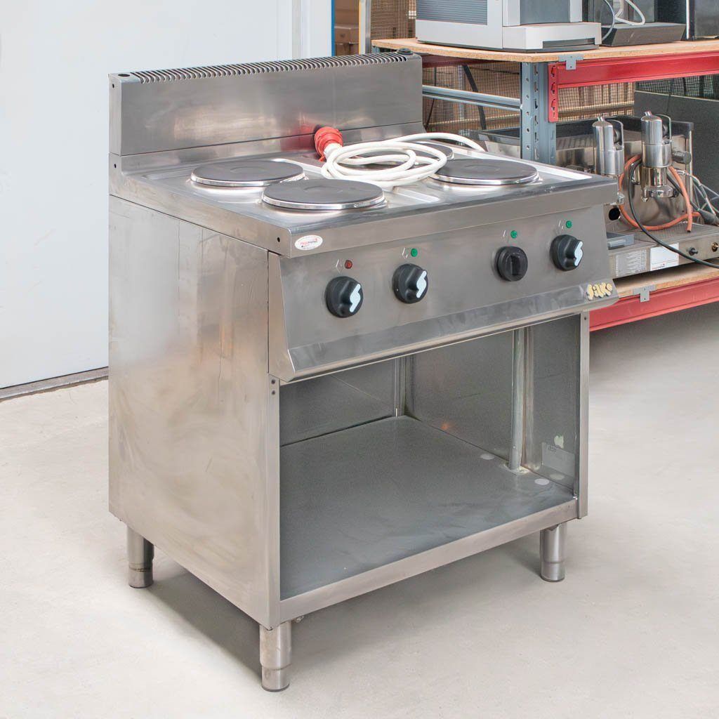 Silko CE74GPT cucina elettrica 4 piastre 80x70x110 con mensola
