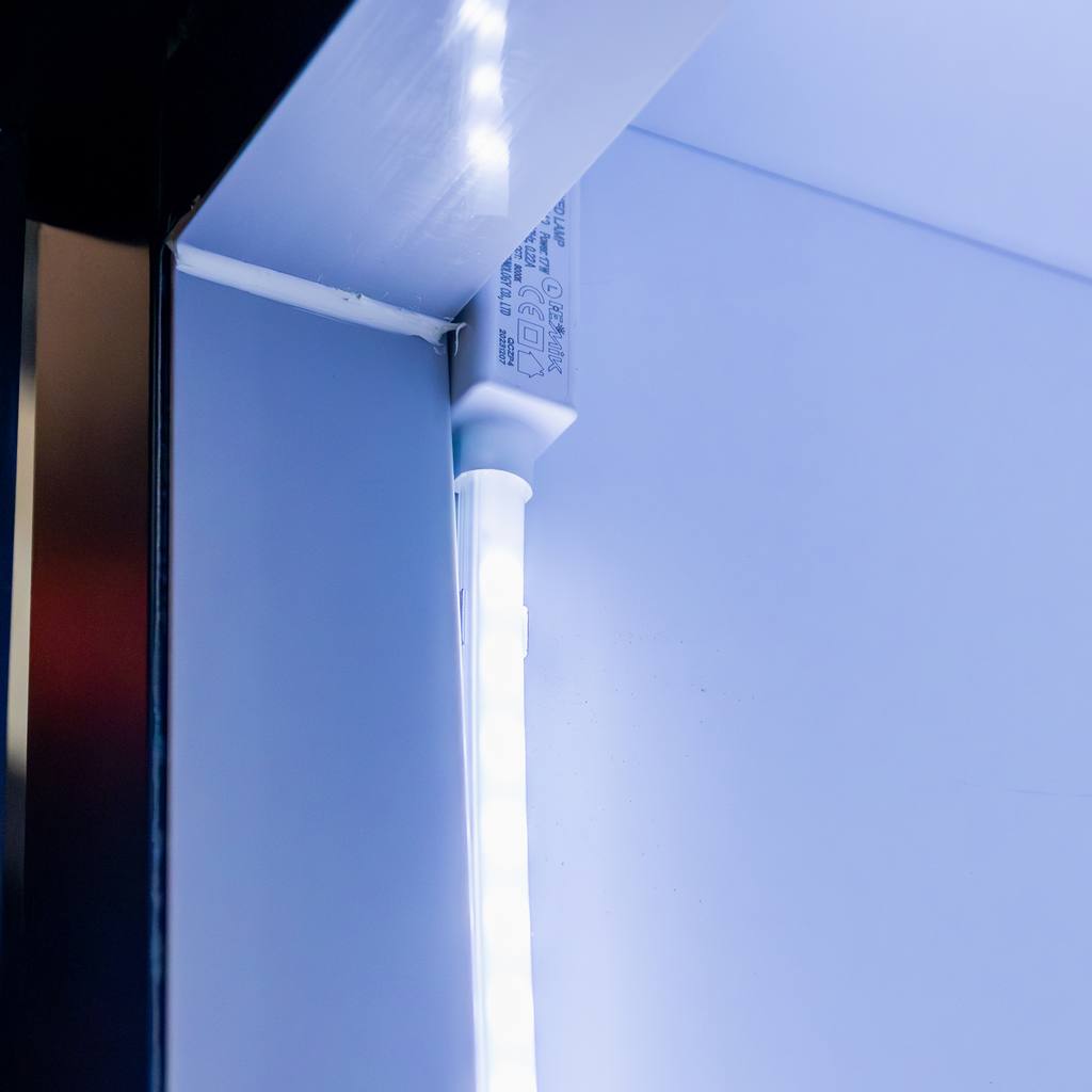 Mega-M Olaf S125 vetrina congelatore 920 L con LED