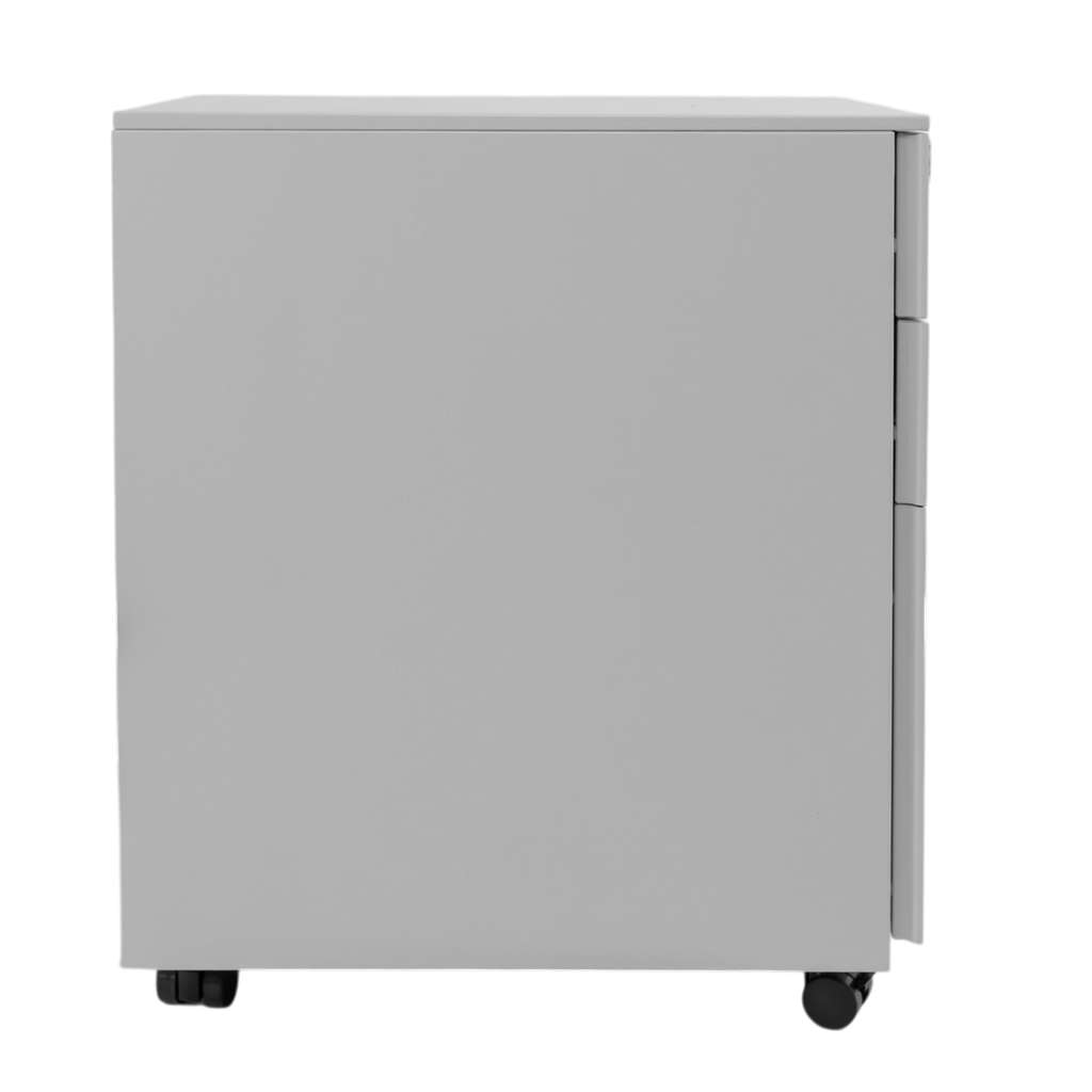 Furvero S-39 cassettiera ufficio 3 cassetti grigia