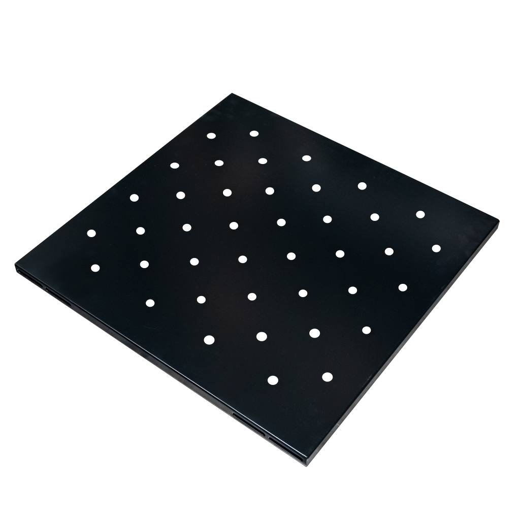 Mega-M Rack 19" 1U Ripiano Armadio 48,5x65 cm Nero