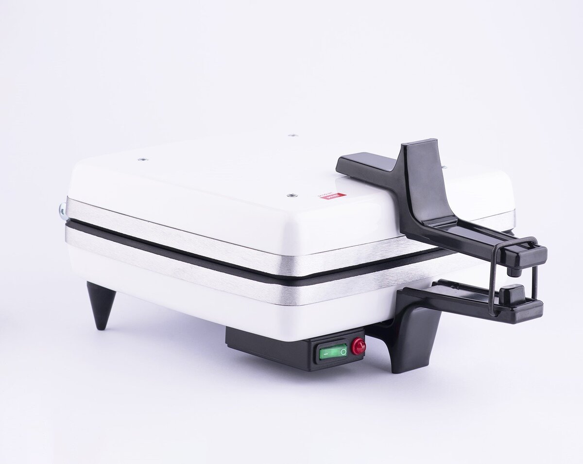 Dezal Maxi gofriera doppia bianca 1600W 2 waffle