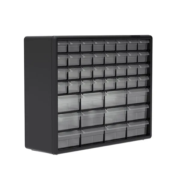 Akro-Mils 10144 cassettiera plastica 44 cassetti con divisori