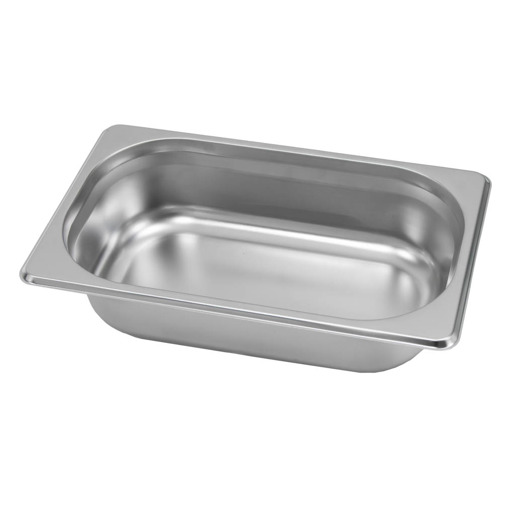 Mega-M GN 1/4 bacinella inox 26,5x16,2x6,5 cm