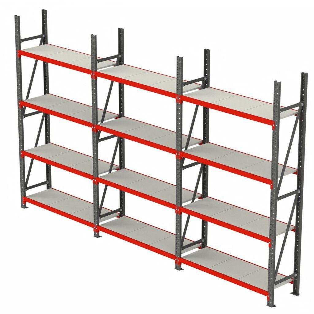 Mega-M Fortis scaffale magazzino 12 ripiani 200x484x50