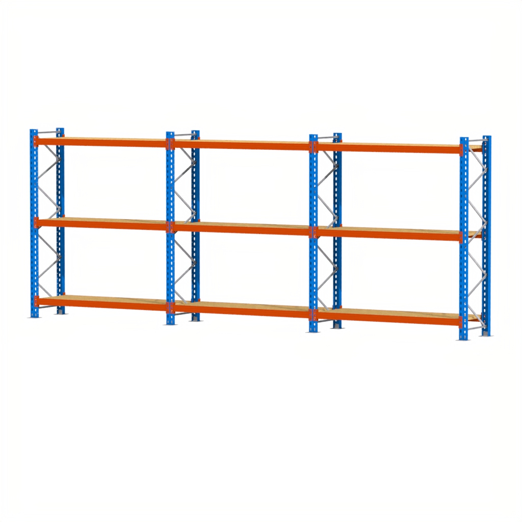 Mega-M XR scaffale magazzino 300x842x80 cm 9 ripiani 500 kg