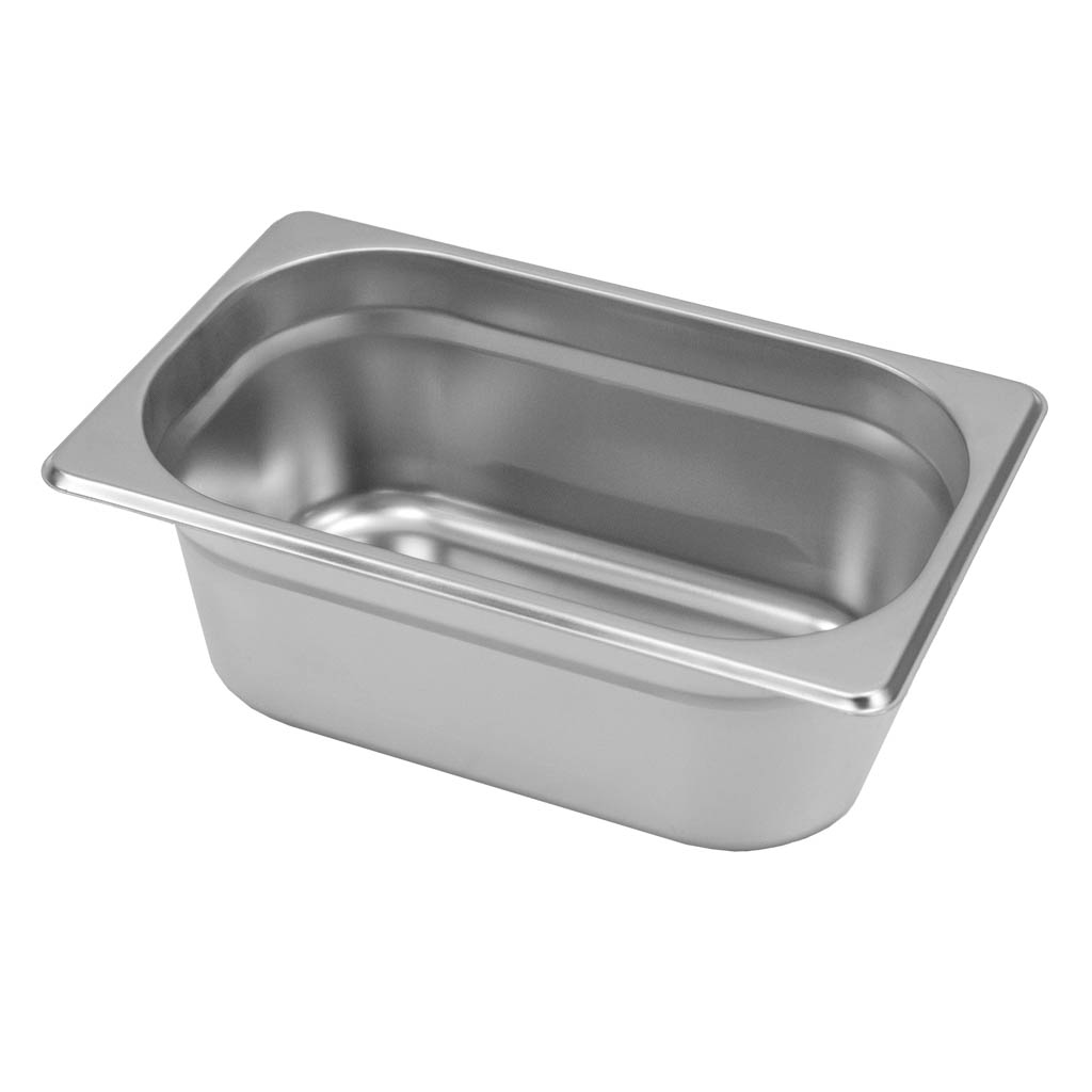 Mega-M GN 1/4 bacinella inox 26,5x16,2x10 cm