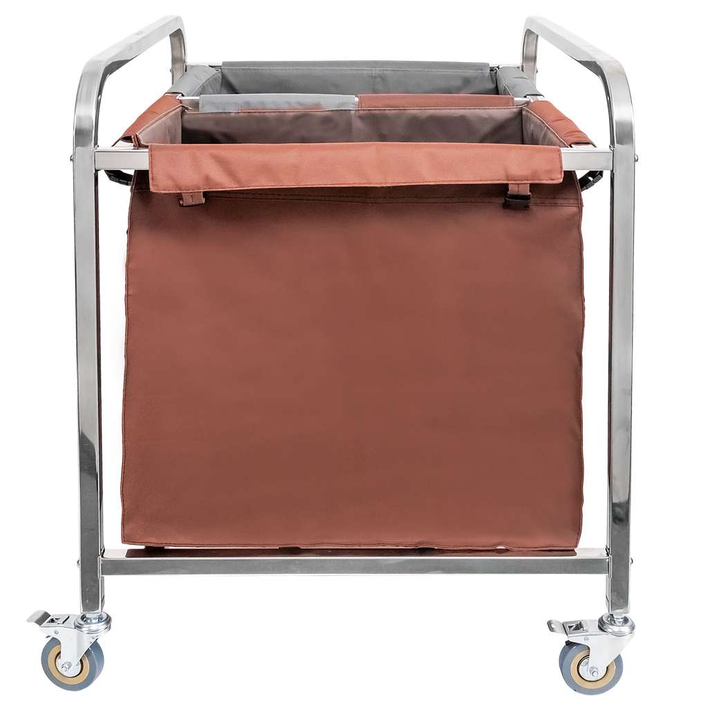 Mega-M Carrello Portabiancheria Hotel 2x200L 90x65x85 cm
