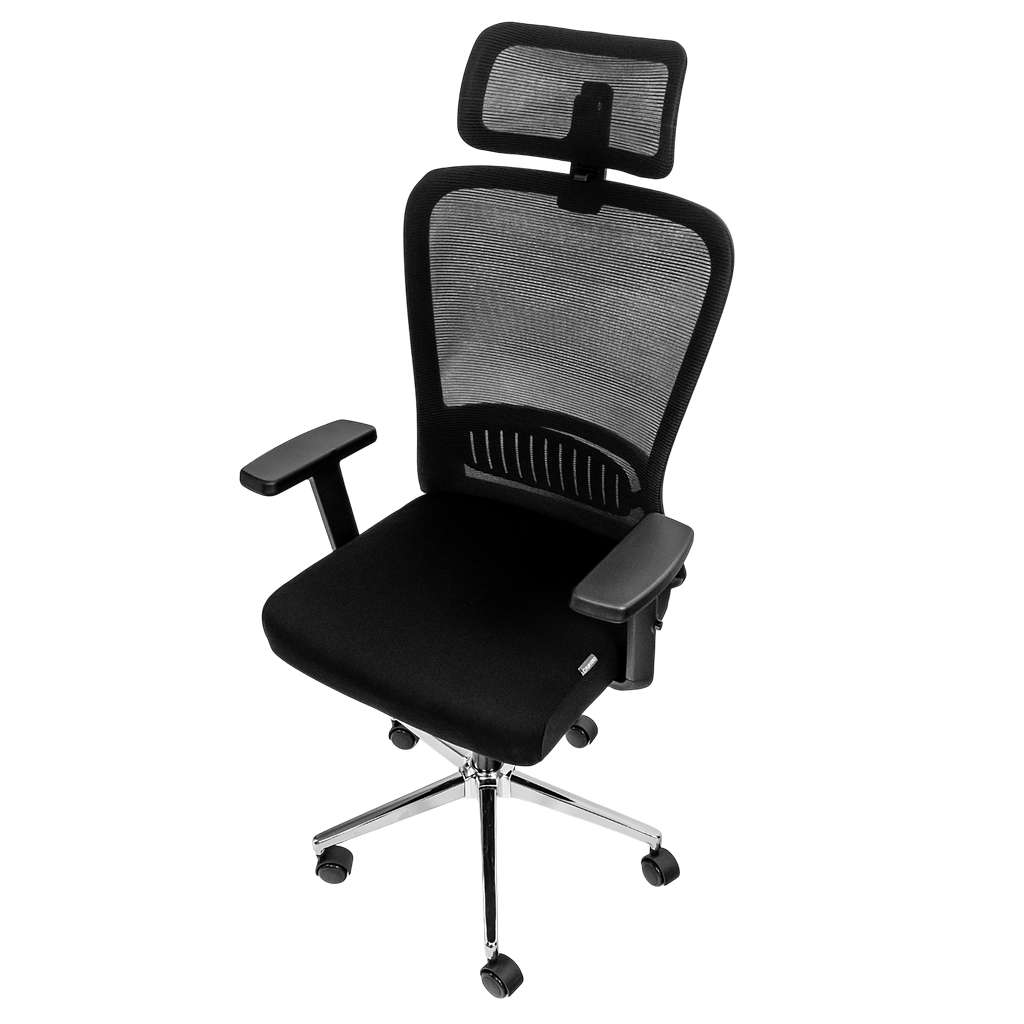Furvero Norma BM/A1D/L1D/H1D sedia ufficio nera rete