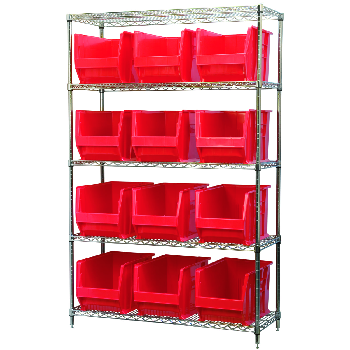 Akro-Mils AWS184830282 scaffale filo 5 ripiani