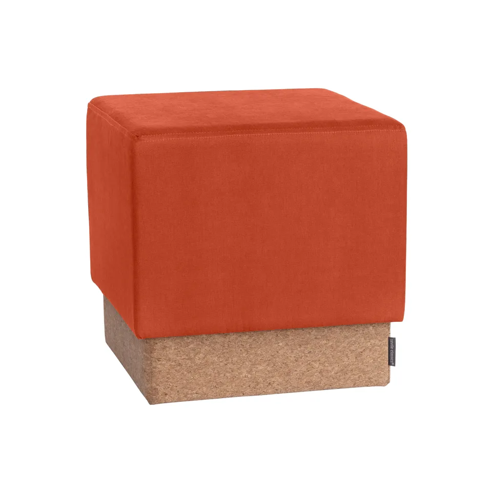 Seville Vineyard STR30260 pouf contenitore sughero crema