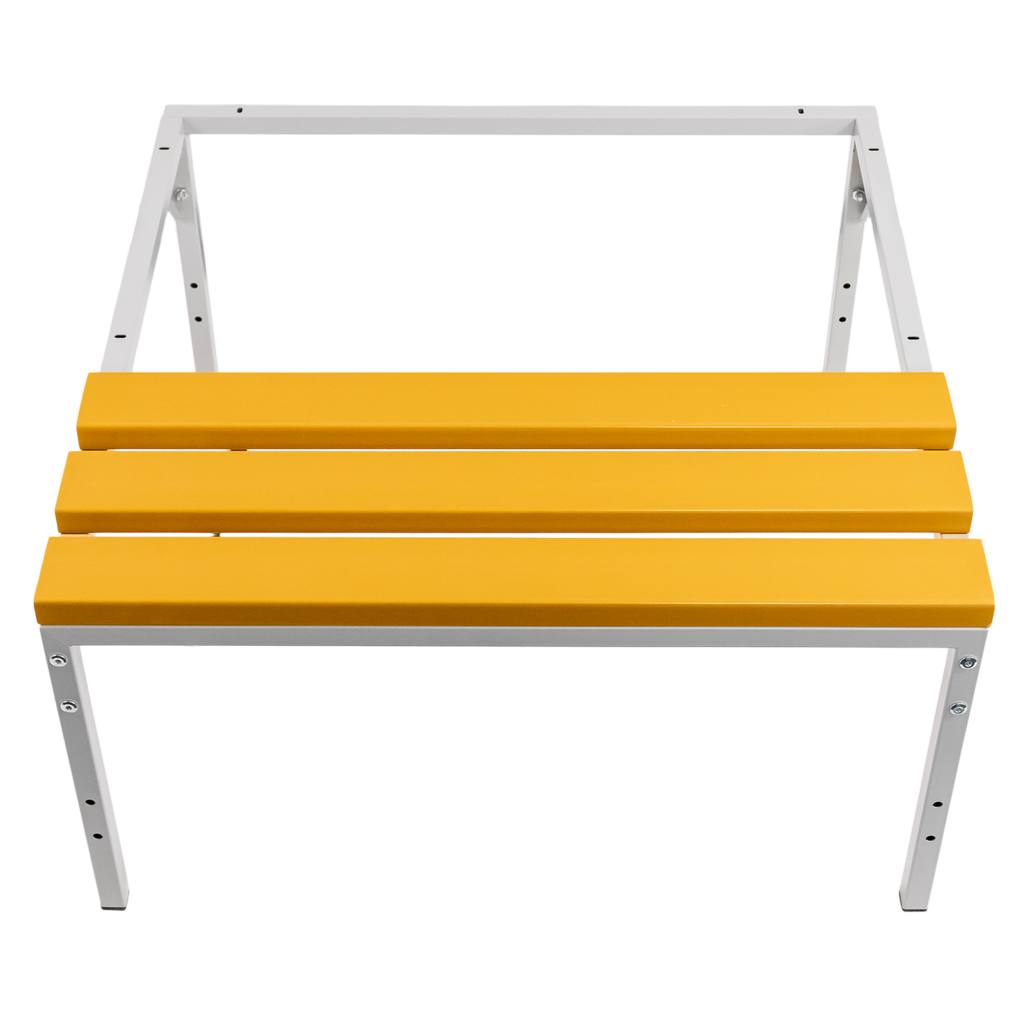 Mega-M 80 base panca WPC 80x80x43 per armadietto spogliatoio
