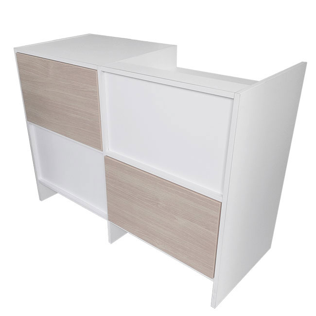 Agosistem Clever Banco Cassa 2 Frontali 121,5x50x90 cm Legno
