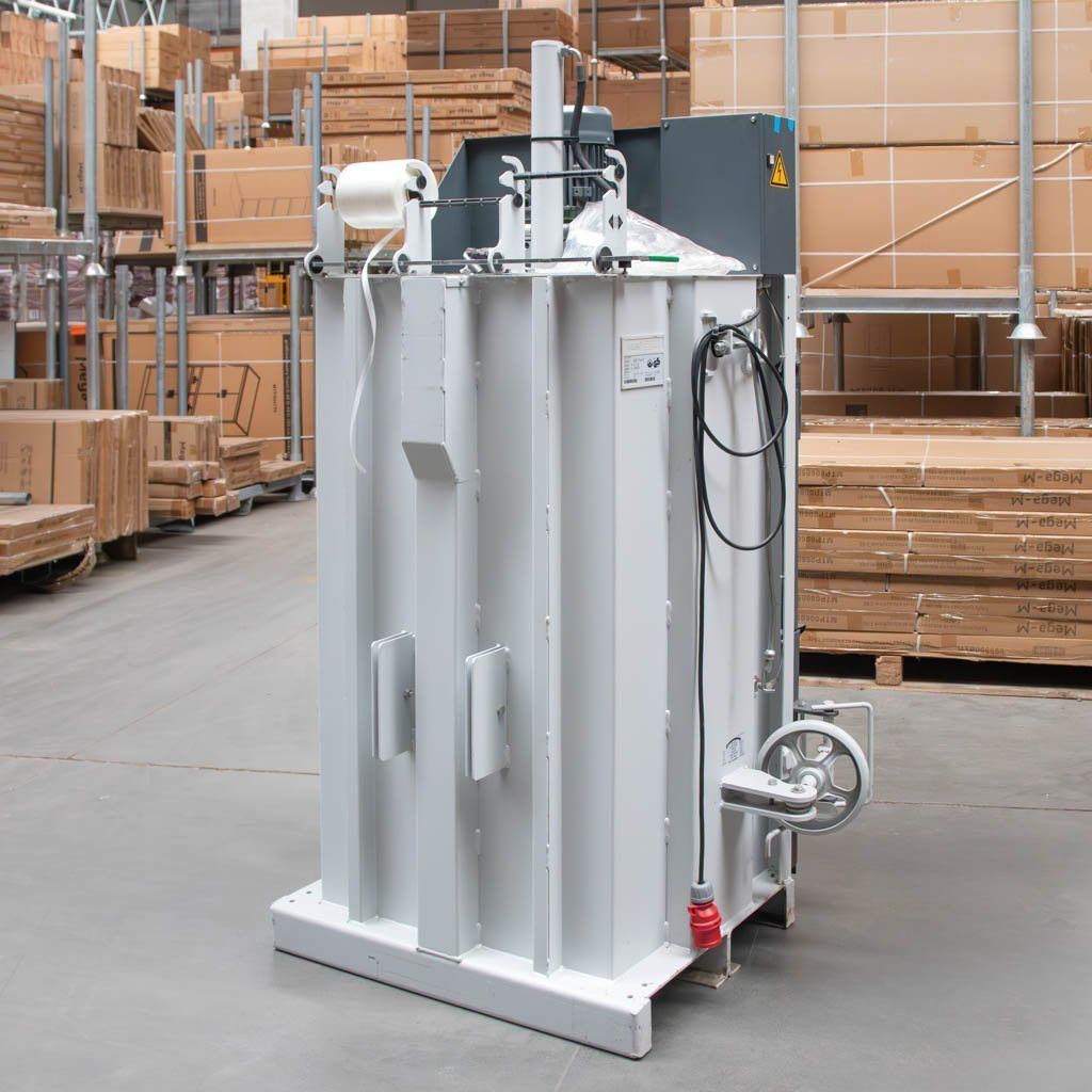 HSM V-Press 605 pressa balle 1,5 kW 400 V anno 2008