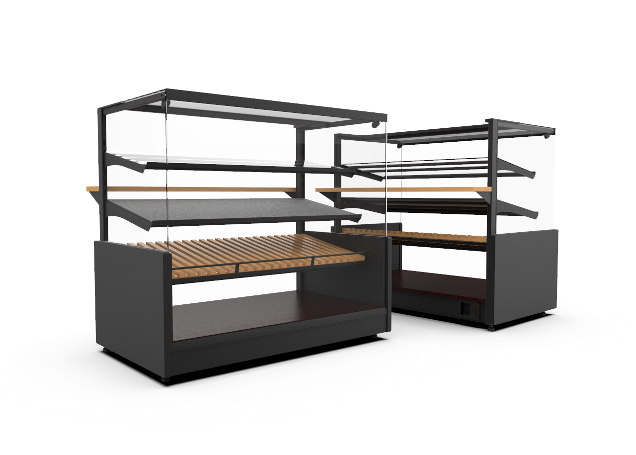 Cebea Lynx Neutral 970 Vetrina Neutra Pasticceria Bianca