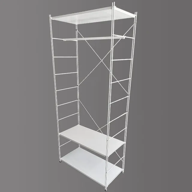 Agosistem Platone Kit 10 Stender Bianco 83x41x190 cm