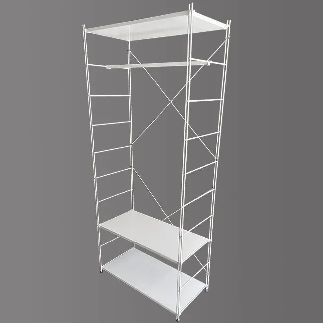 Agosistem Platone Kit 10 Stender Bianco 83x41x190 cm