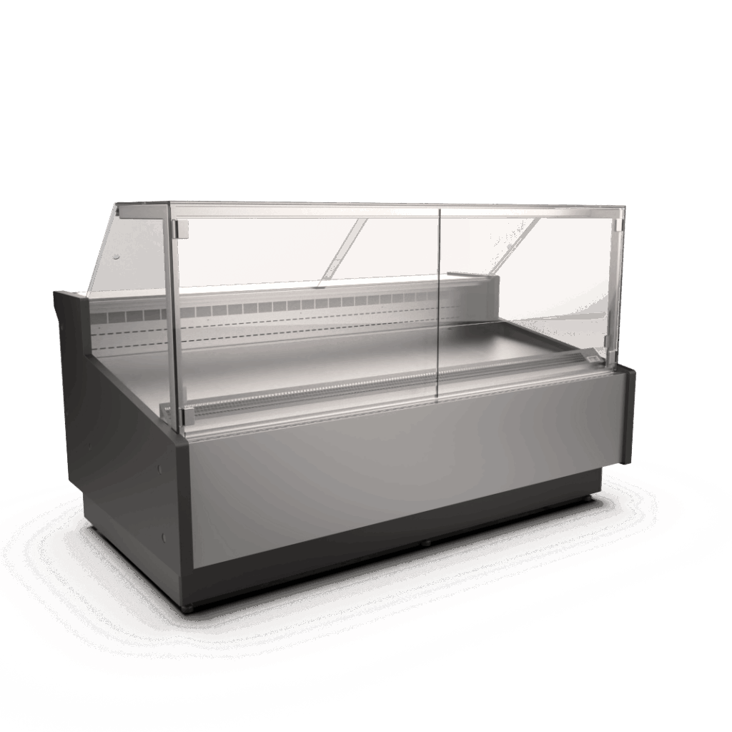 Cebea Carmen WCh-8/1 banco frigo carne 200 vetro dritto