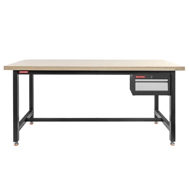 Werkberg S-180 banco da lavoro 180 cm grafite/grigio