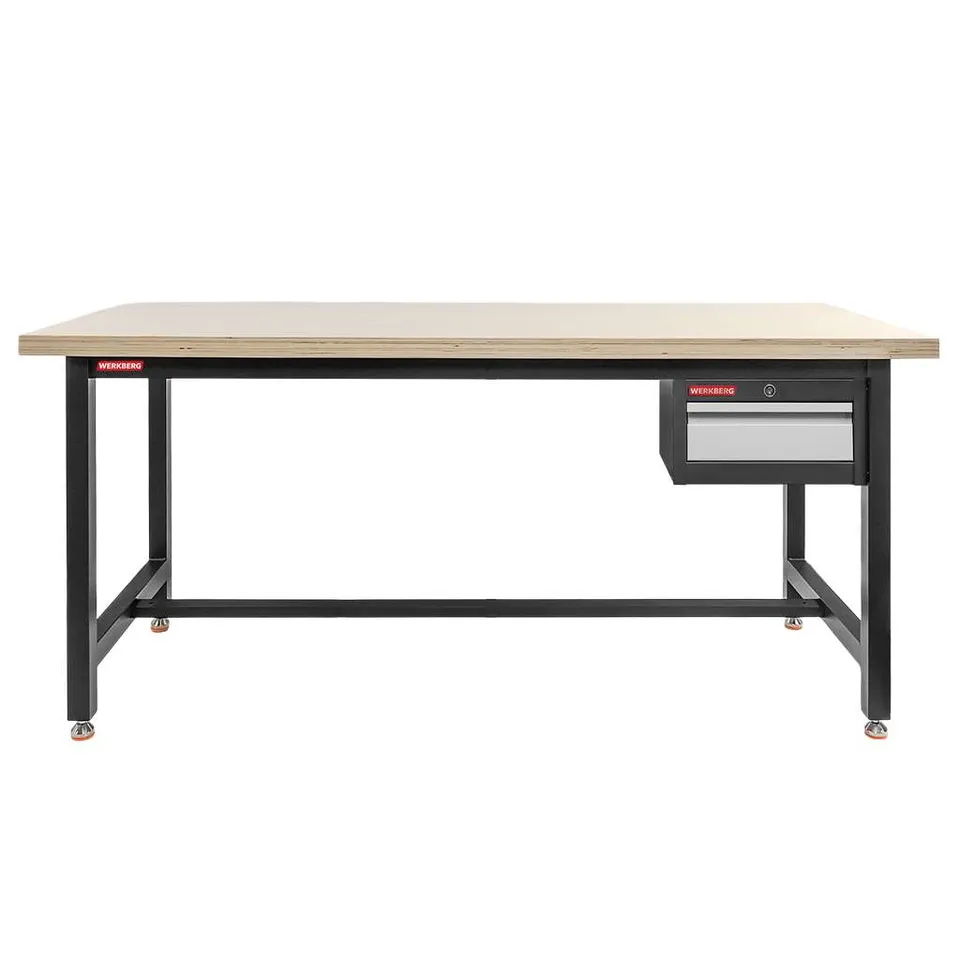 Werkberg S-180 banco da lavoro 180 cm grafite/grigio