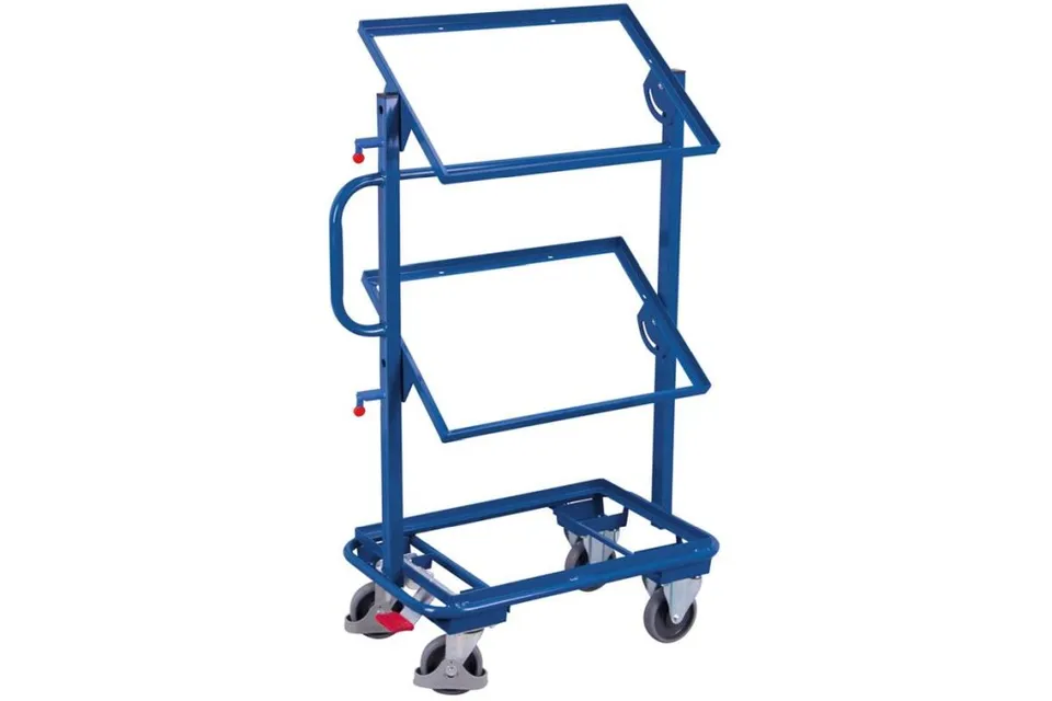 Variofit VF 400802 carrello casse euro 60x40 200 kg inclinato