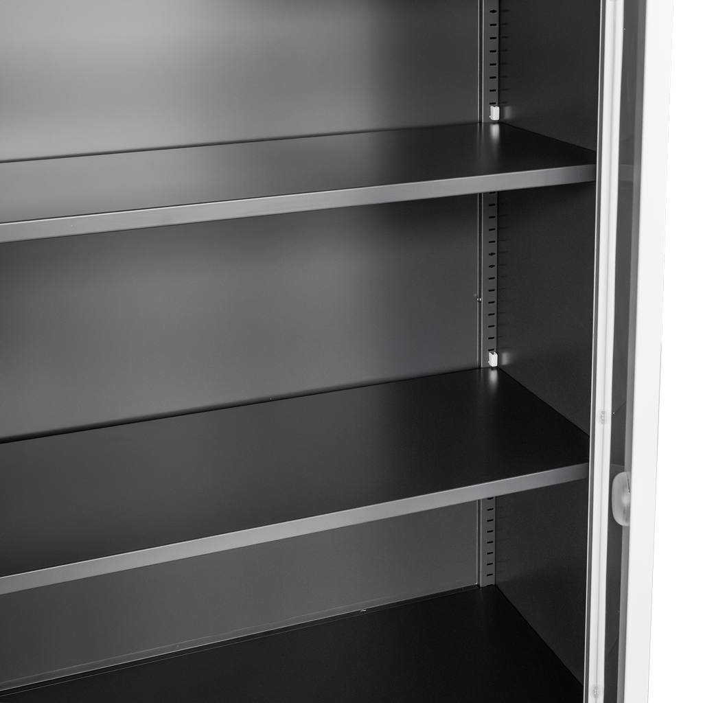 Mega-M Wenus armadio ufficio vetro 90x40x185 cm
