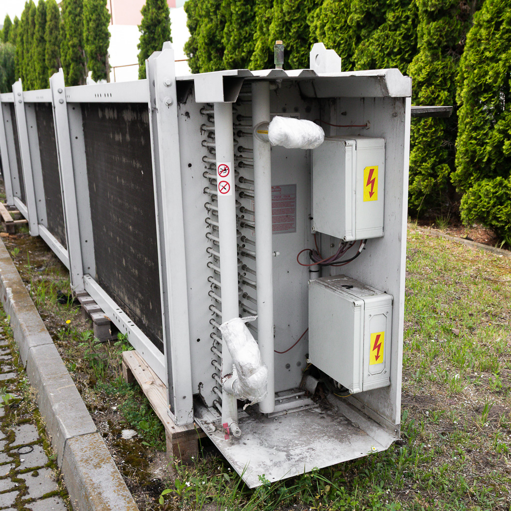 Basetec 239553-AS-WSA condensatore frigorifero 3 ventole
