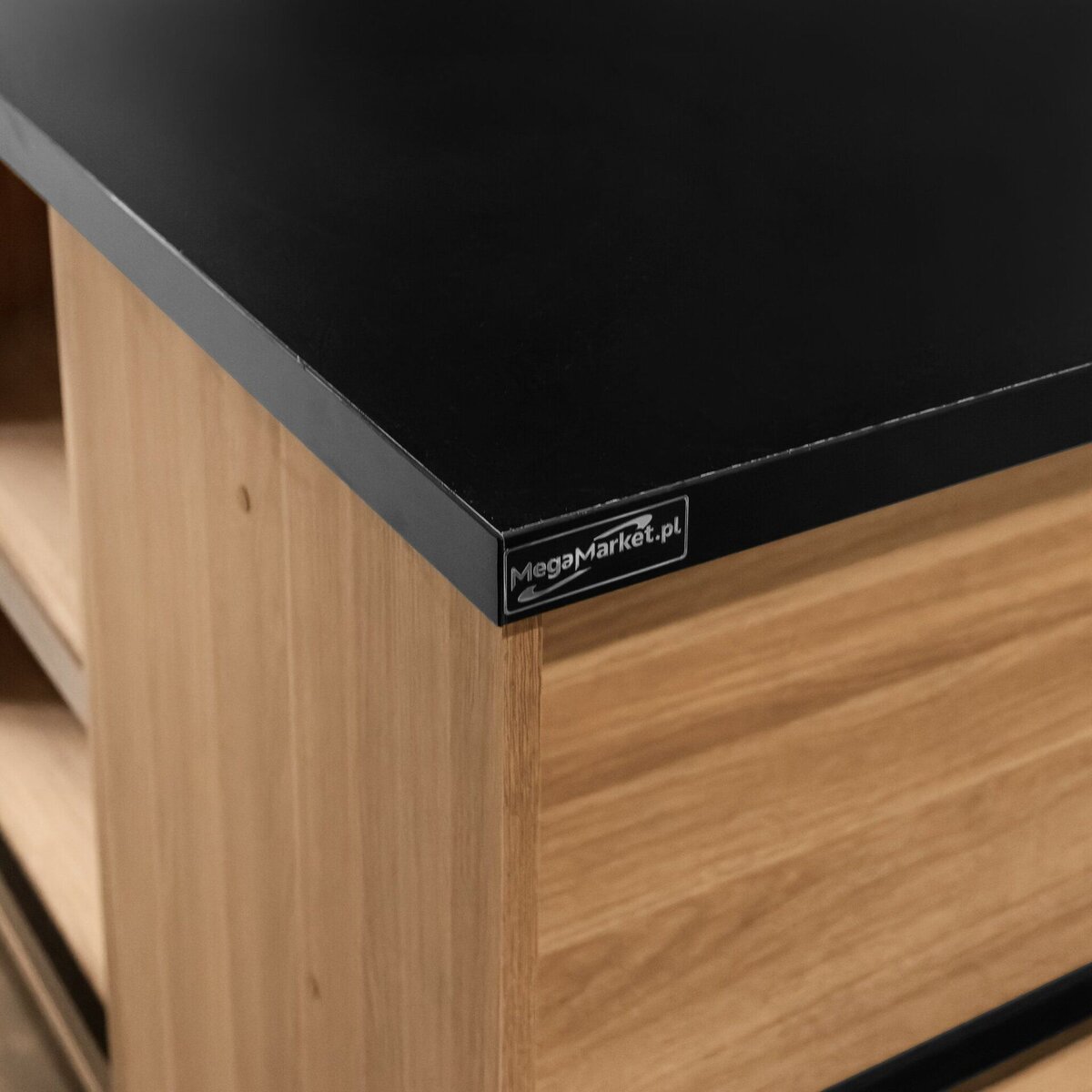 Mega-M 360x60x87 banco vendita rovere americano a L