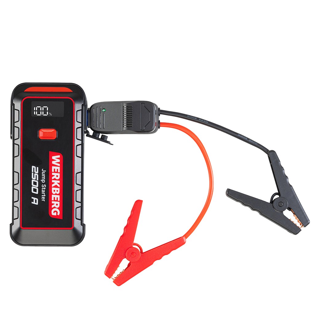 Werkberg AL004 avviatore batteria 25800mAh 2500A 12V