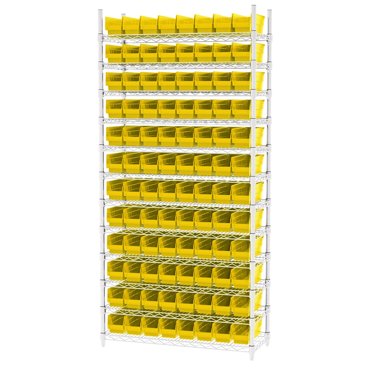 Akro-Mils AWS143630120 scaffale filo 91 cm con 96 box