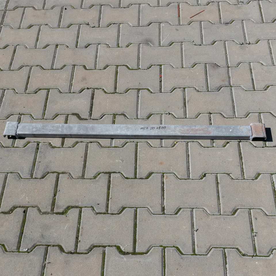 Supporto pallet zincato 105 cm per scaffale portapallet