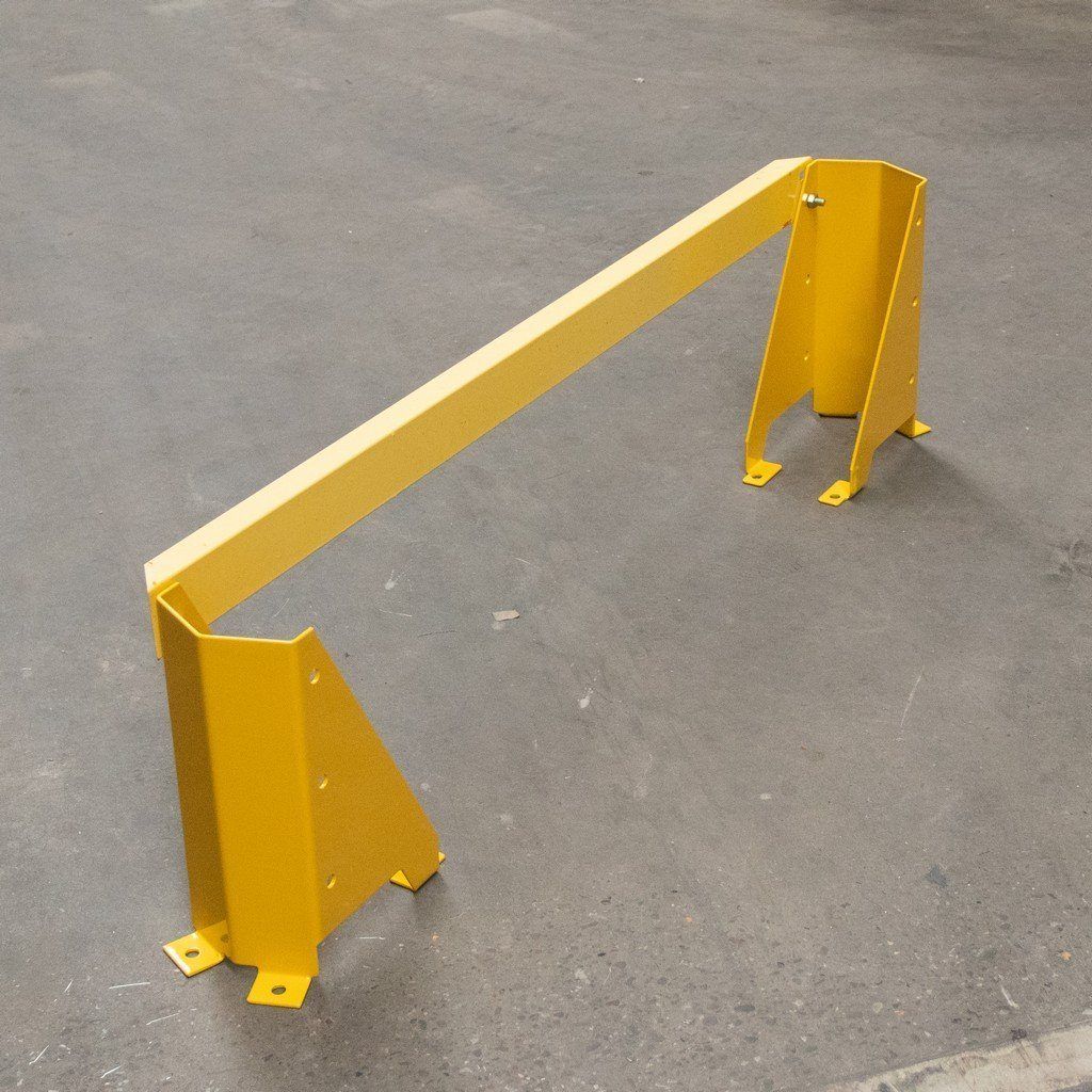 Paracolpo frontale scaffale portapallet 110 cm acciaio giallo