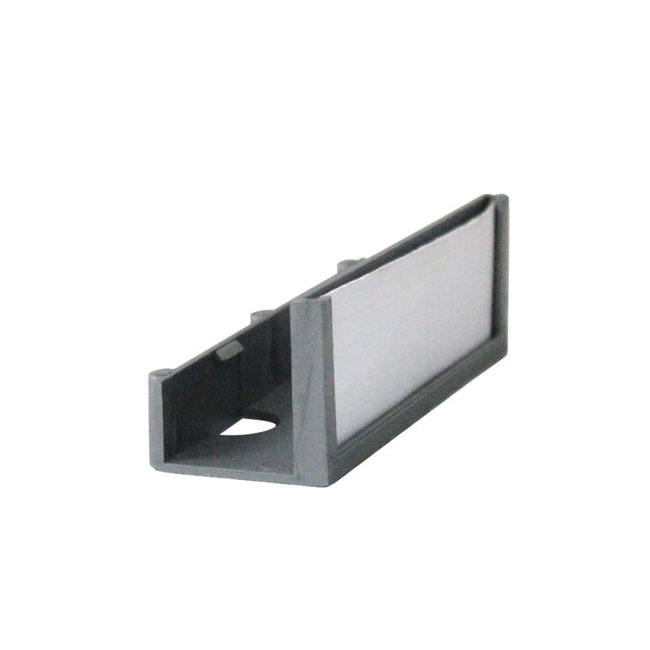 Agosistem M35 Portacartellino Plastica 10 cm Grigio