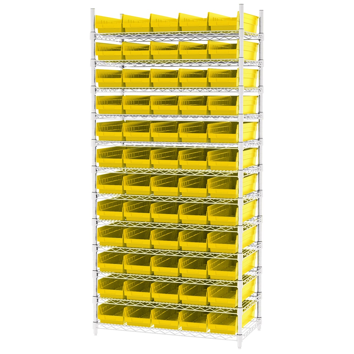 Akro-Mils AWS183630138 scaffale filo 60 box 12 ripiani