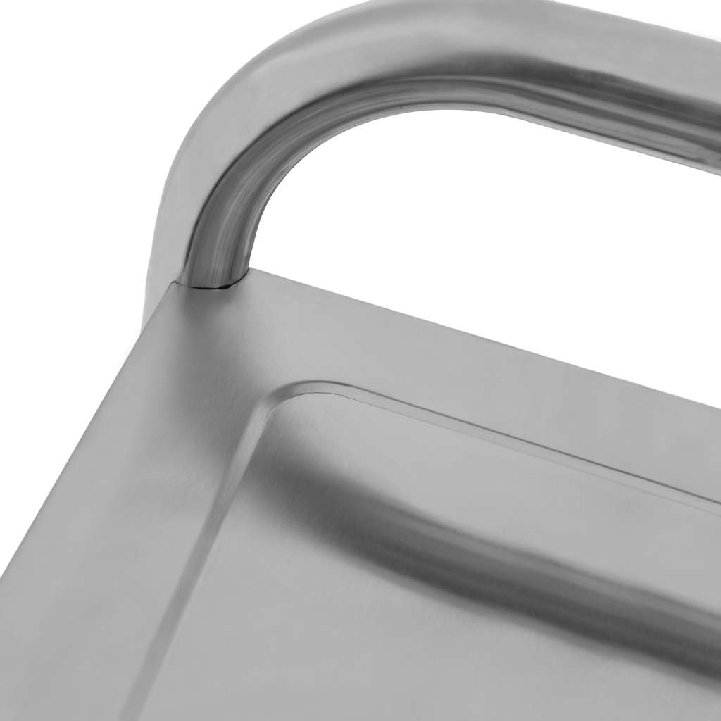 Mega-M X Standard Carrello Servizio Inox 4 Ripiani 86x54x126