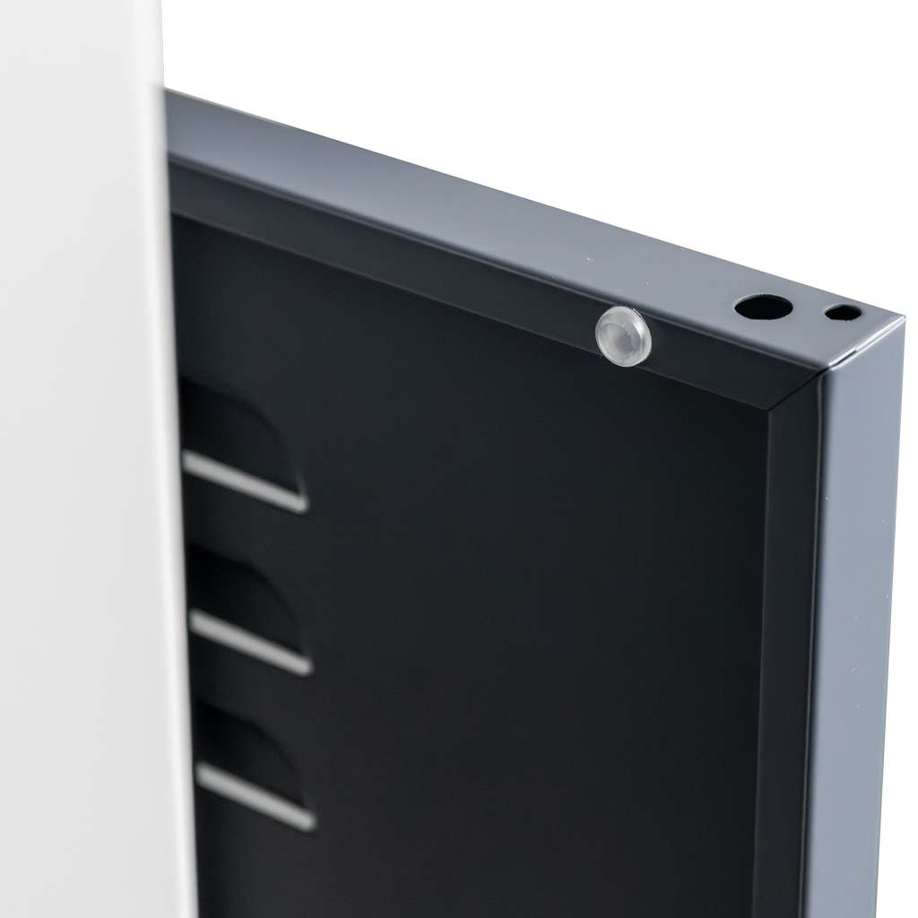 Mega-M BHP 6 scomparti 90x50x180 armadietto spogliatoio grigio