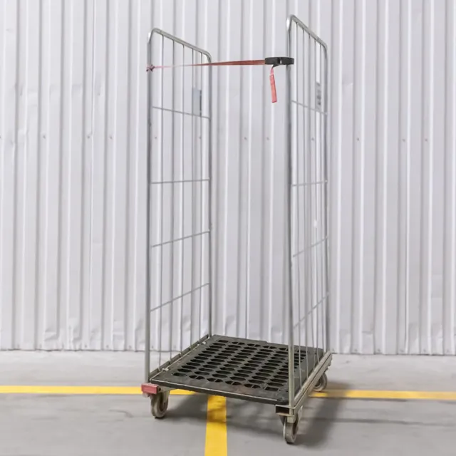 Rollkontener Rollcage carrello roll nero portata 500 kg