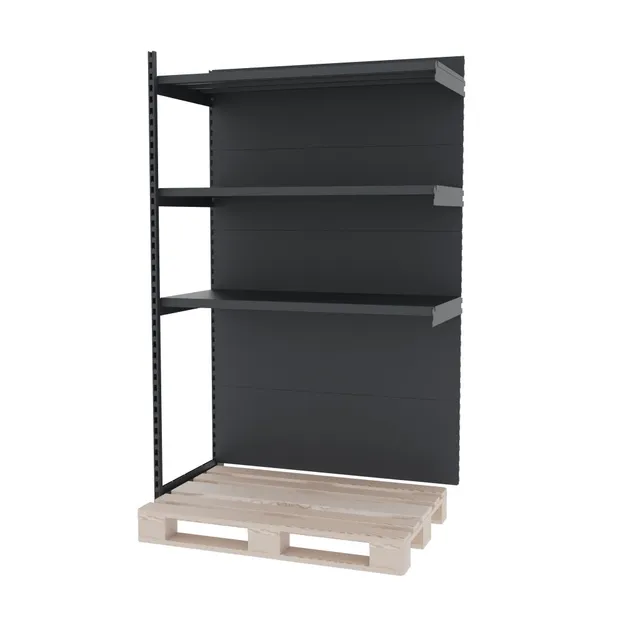 Mega-M Merkury II H-210 L-126,5 Scaffale Negozio Grafite