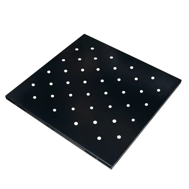 Mega-M Rack 19" 1U Ripiano Armadio 48,5x65 cm Nero