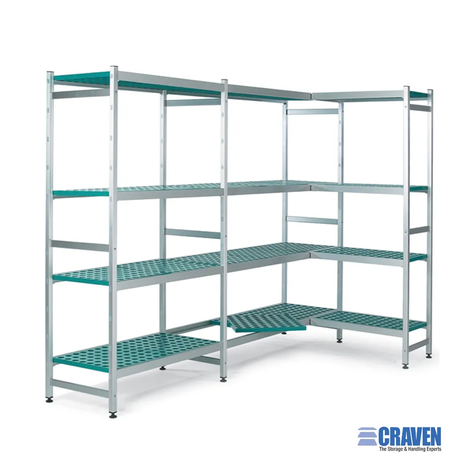 Craven CA2 Scaffale Alluminio Modulare 4 Ripiani