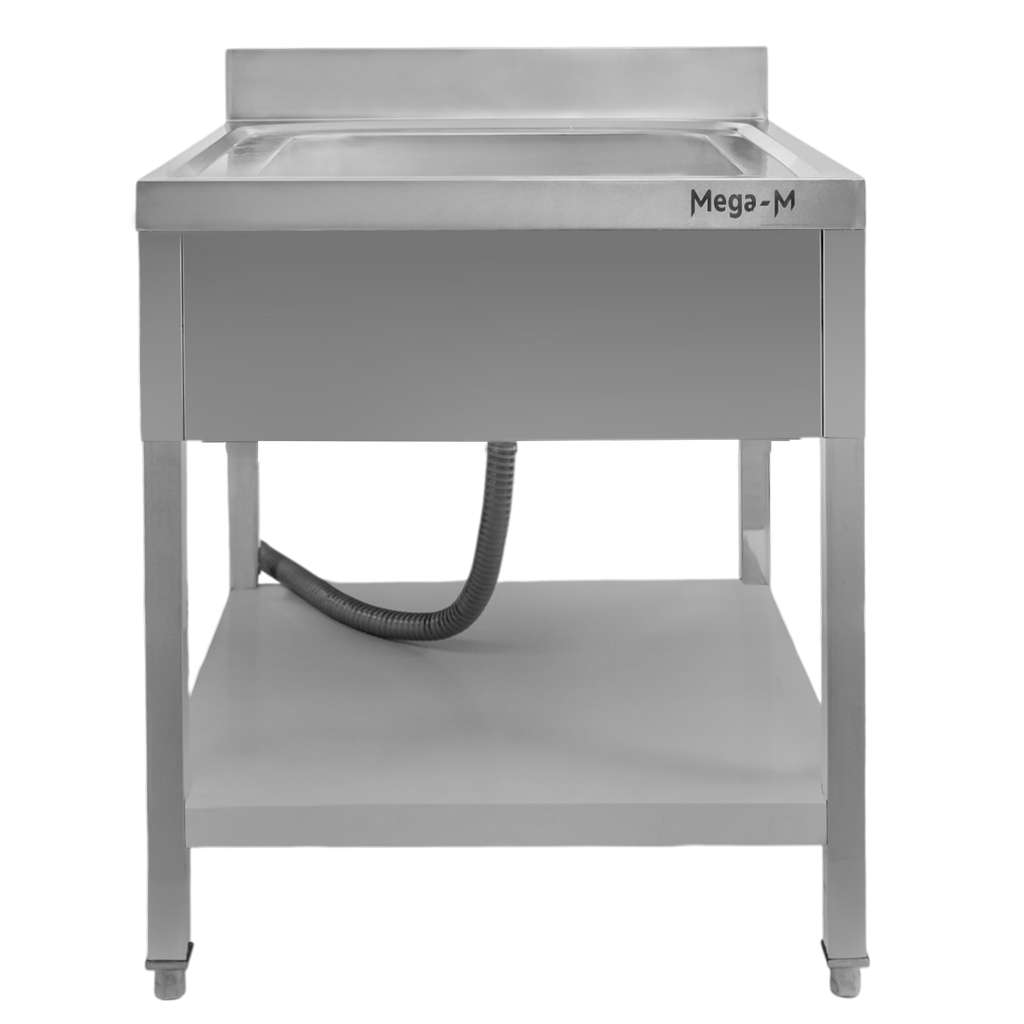 Mega-M lavello gastronomico 70x70x85 cm 1 vasca