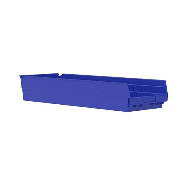Akro-Mils 30184 contenitore a bocca di lupo impilabile blu