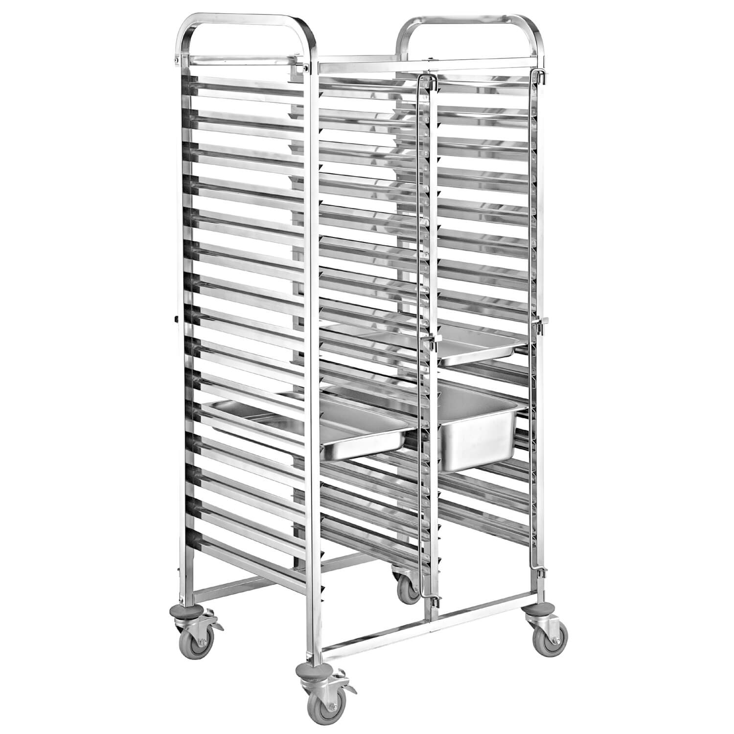 Craven Gastronorm carrello portateglie 7 livelli inox GN1/1