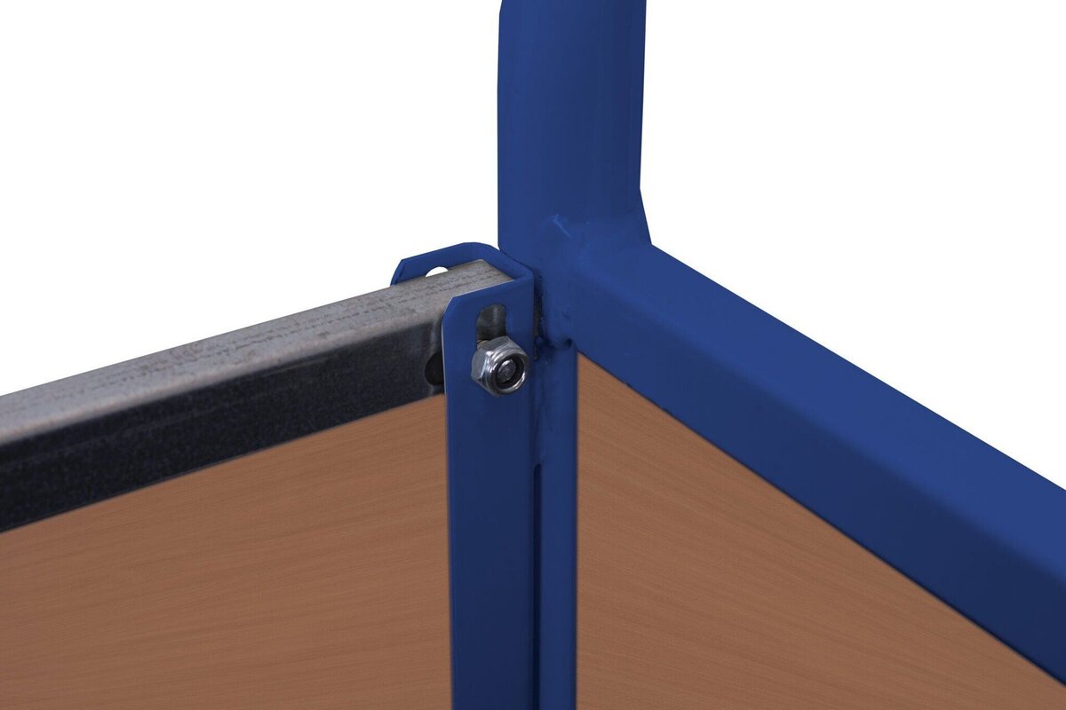 Variofit VF 600400 carrello piattaforma 4 sponde 500 kg