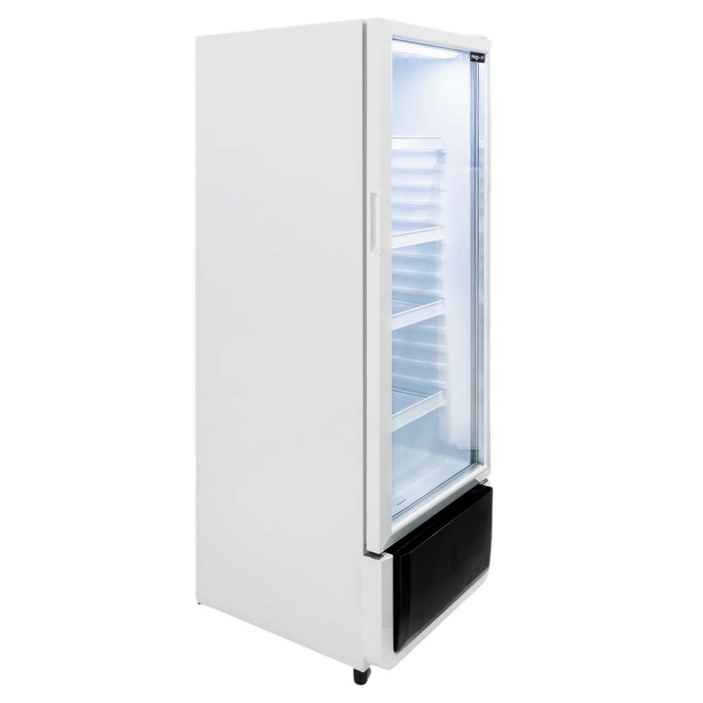 Mega-M Diego i54 White vetrina frigo 1 porta 240L LED