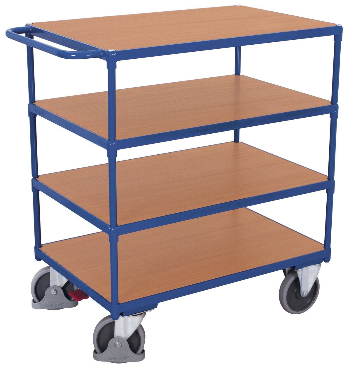 Variofit VF 800700 carrello 4 ripiani 500 kg blu
