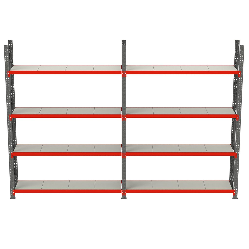 Mega-M Fortis scaffale magazzino 8 ripiani 200x425x50 cm 350 kg